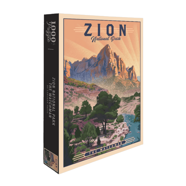 Puzzle - The Watchman 1000 Piece - Zion Natl Park Forever Project