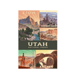 Lantern Press Utah Parks Art Puzzle featuring colorful landscape images of Utah's national parks and scenic views.