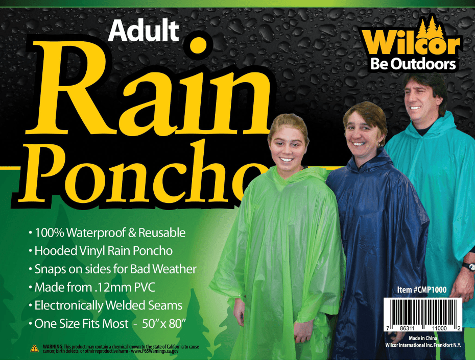 Rain Poncho - Youth - Zion Natl Park Forever Project