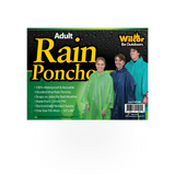 Youth rain poncho by Wilcor International, waterproof safety rain gear for children, with hood and bright color for outdoor protection
