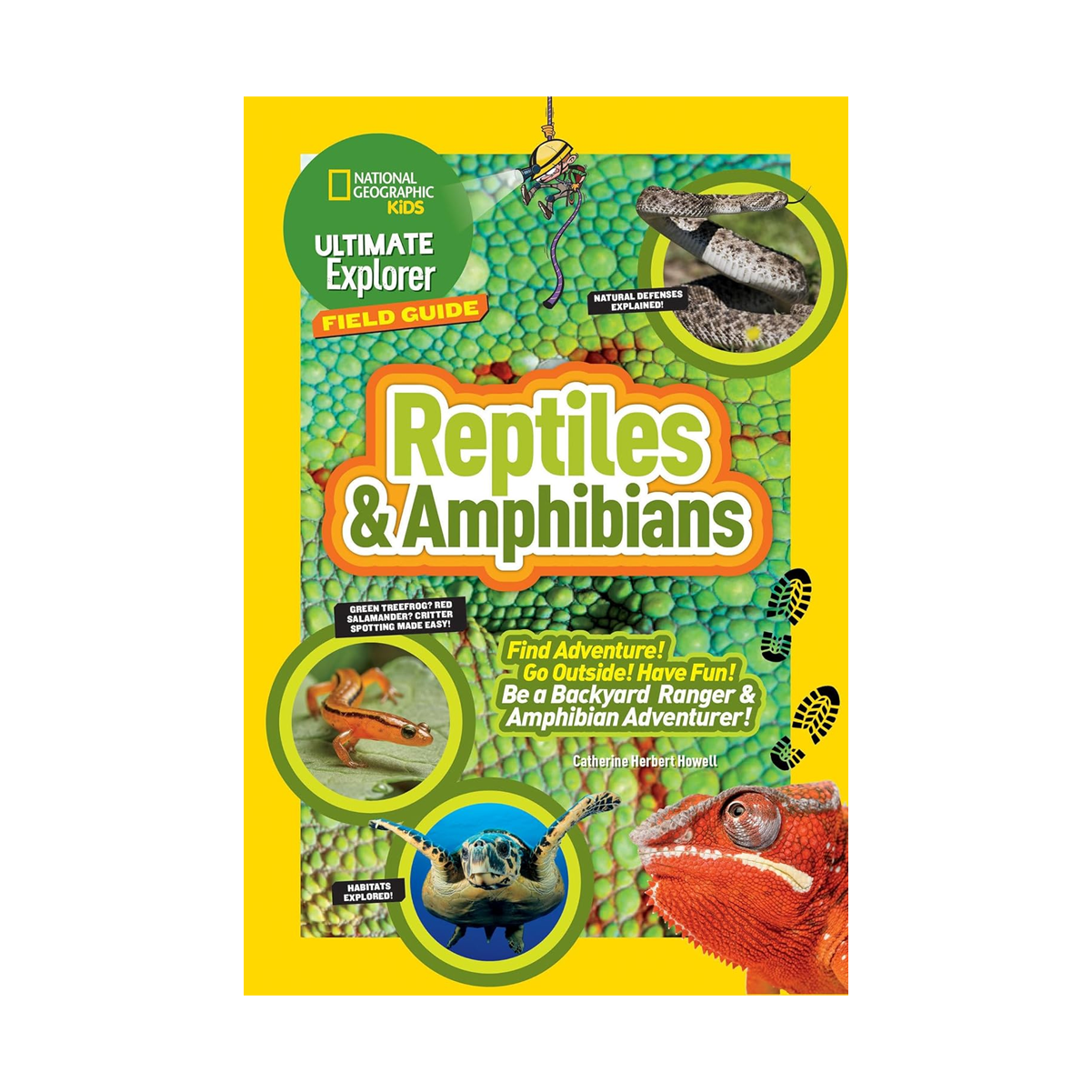 Book - Nat Geo Kids Field Guide Reptiles And Amphibians - Zion Natl Park Forever Project