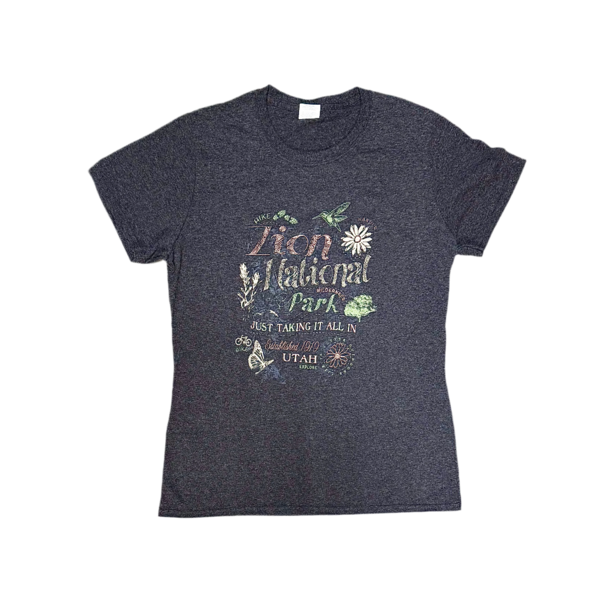 Tshirt - Zion Chalk - Zion Natl Park Forever Project