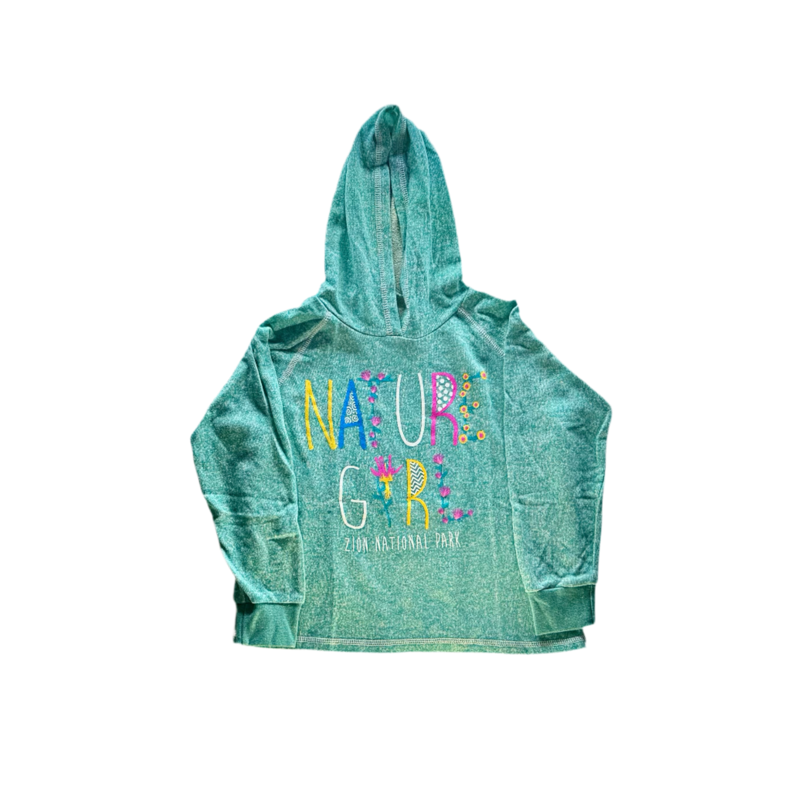 Hoodie - Yth Nature Girl - Zion Natl Park Forever Project