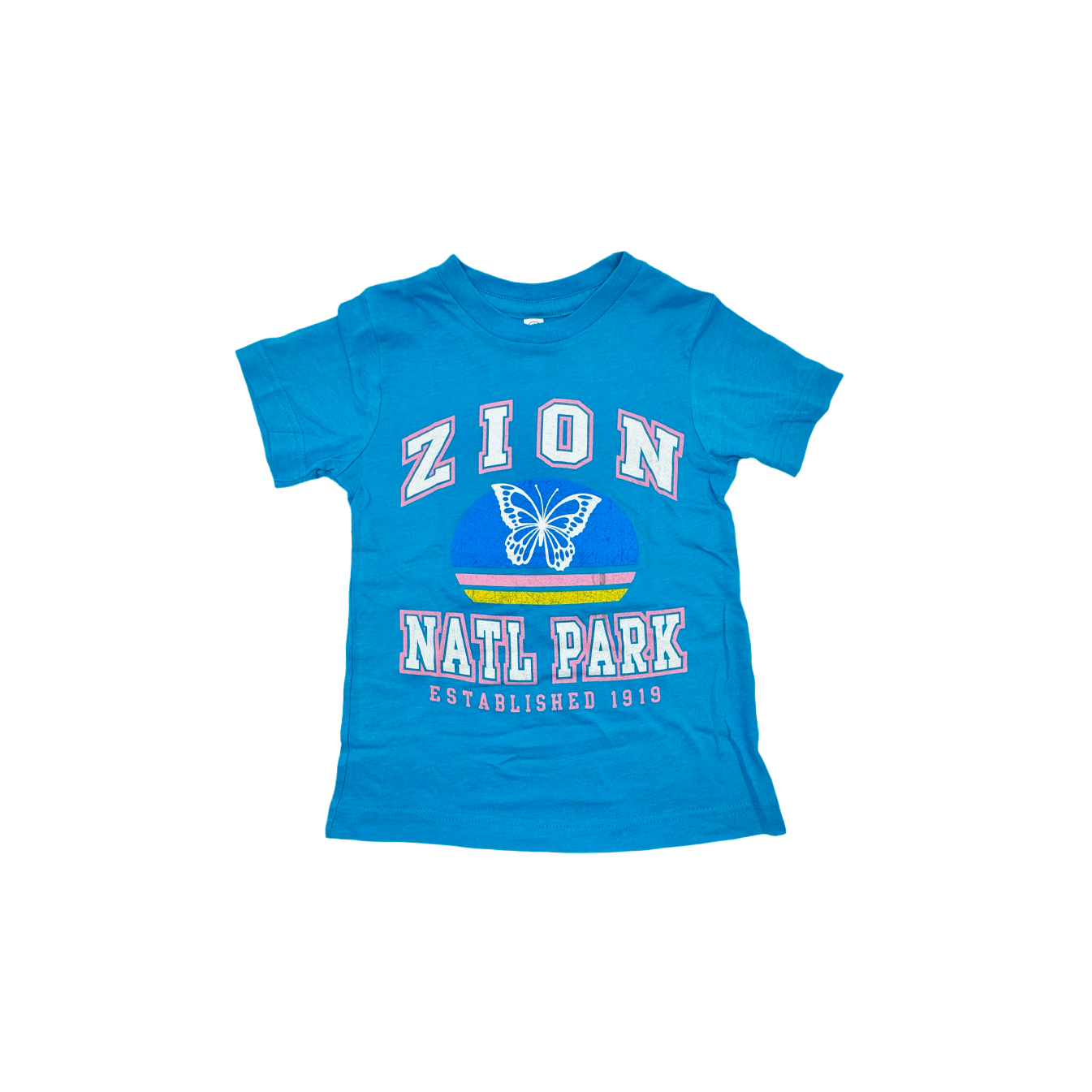 Tshirt - Yth Vintage Athletic Butterfly - Zion Natl Park Forever Project