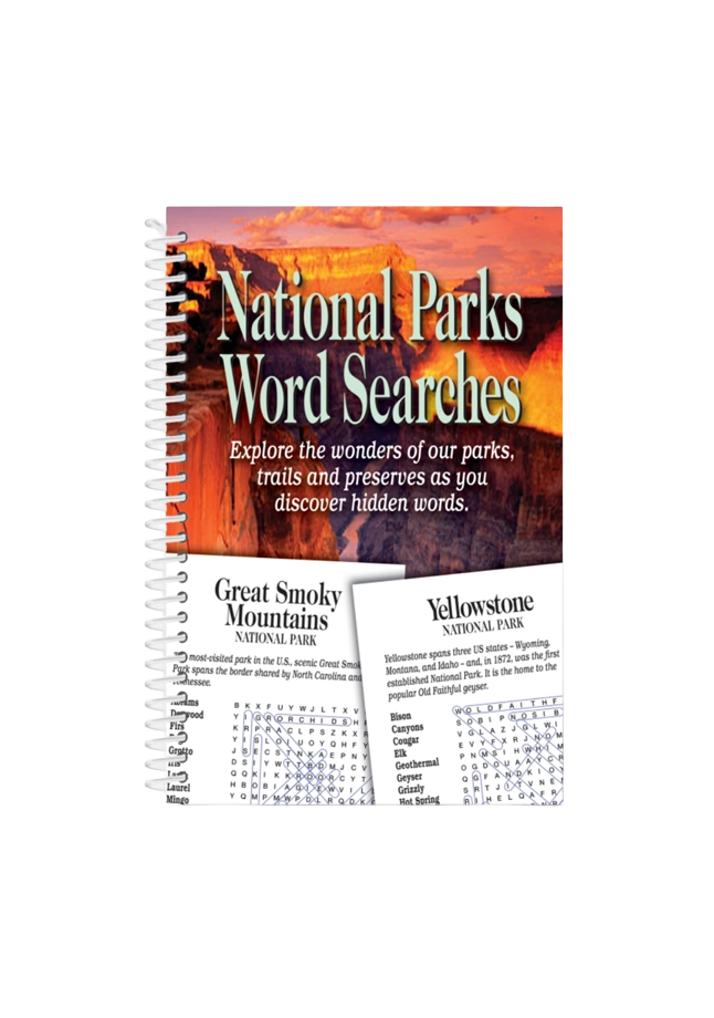 Book - Natl Park Word Searches