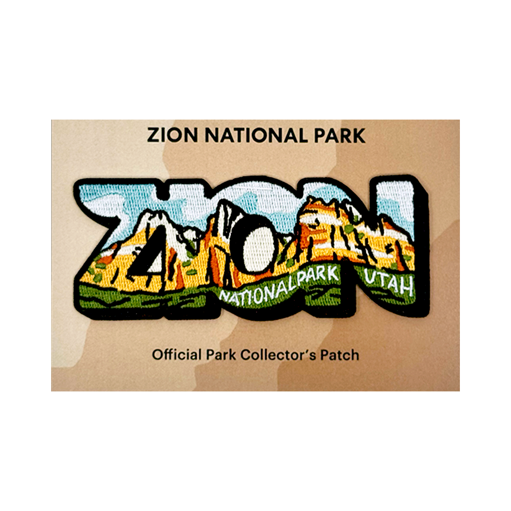 Patch - Word Zion - Zion Natl Park Forever Project