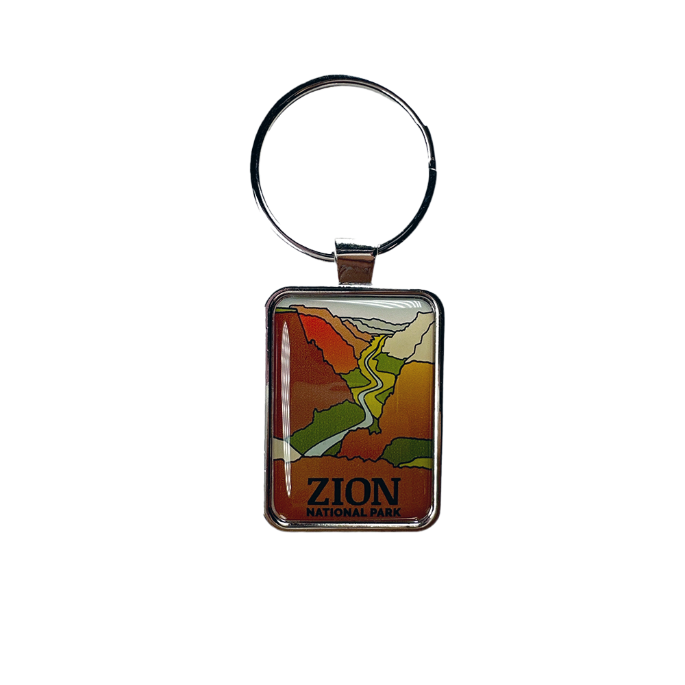 Keychain - Zion Canyon - Zion Natl Park Forever Project