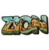 Patch - Magnet Zion Word - Zion Natl Park Forever Project