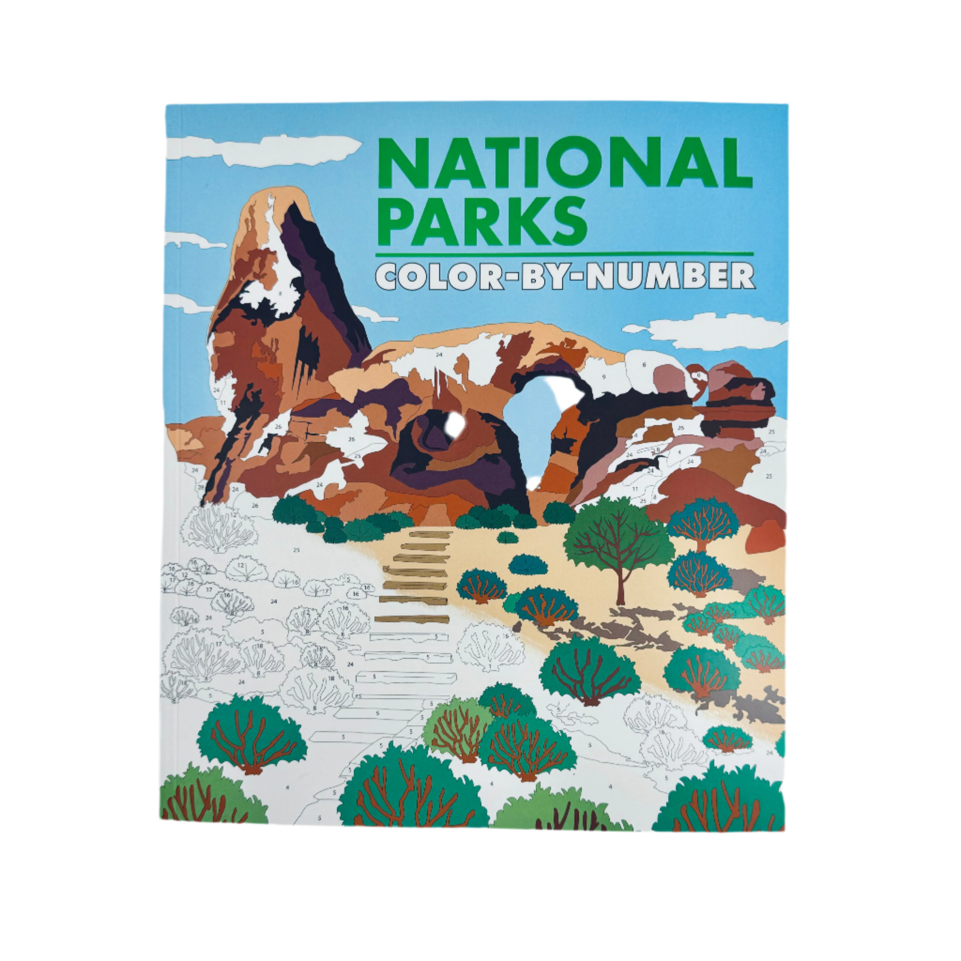Book - Natl Parks Color-By-Number - Zion Natl Park Forever Project