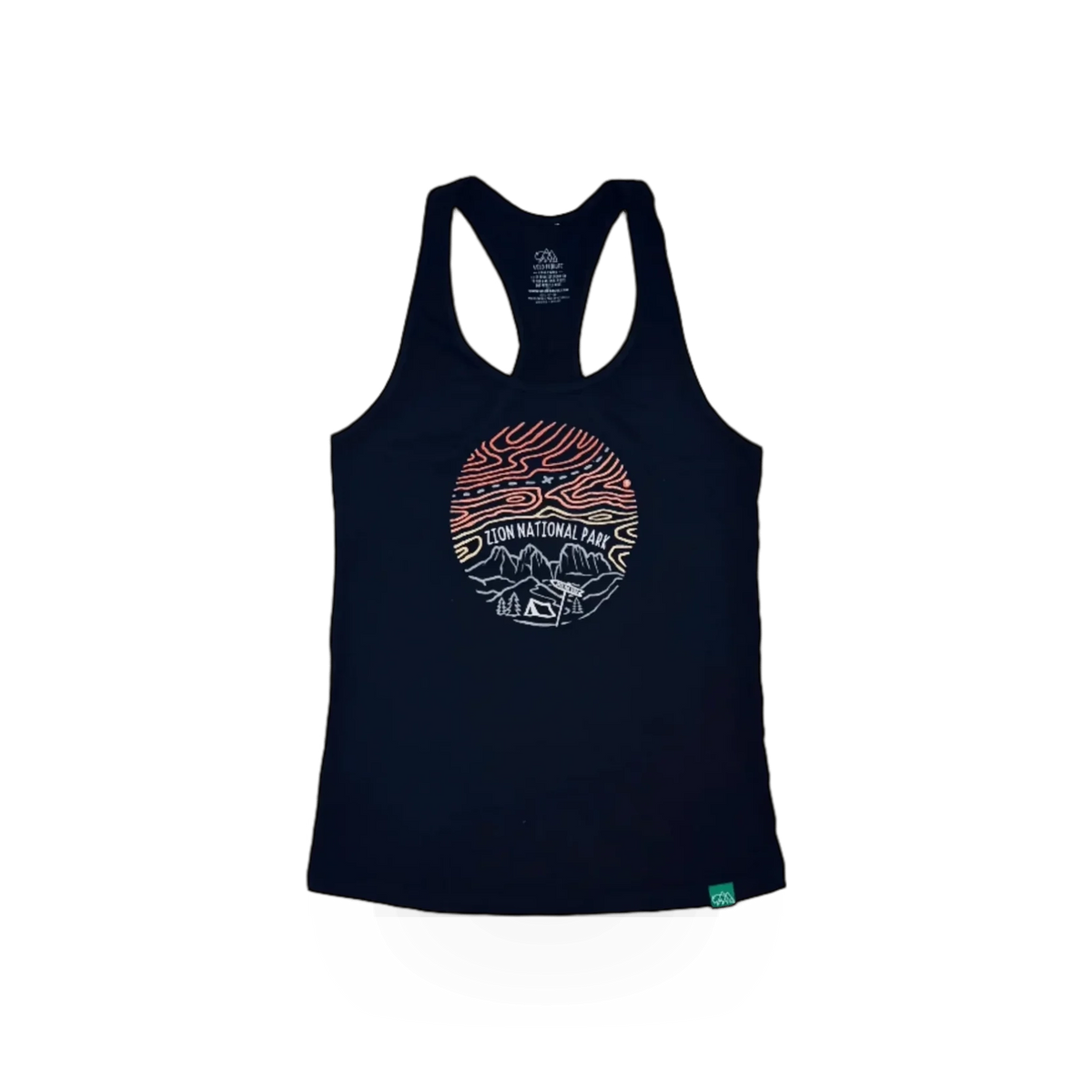 Black sleeveless shirt from Wild Tribute's Into Wild theme, showcasing a casual, stylish design with rugged details.