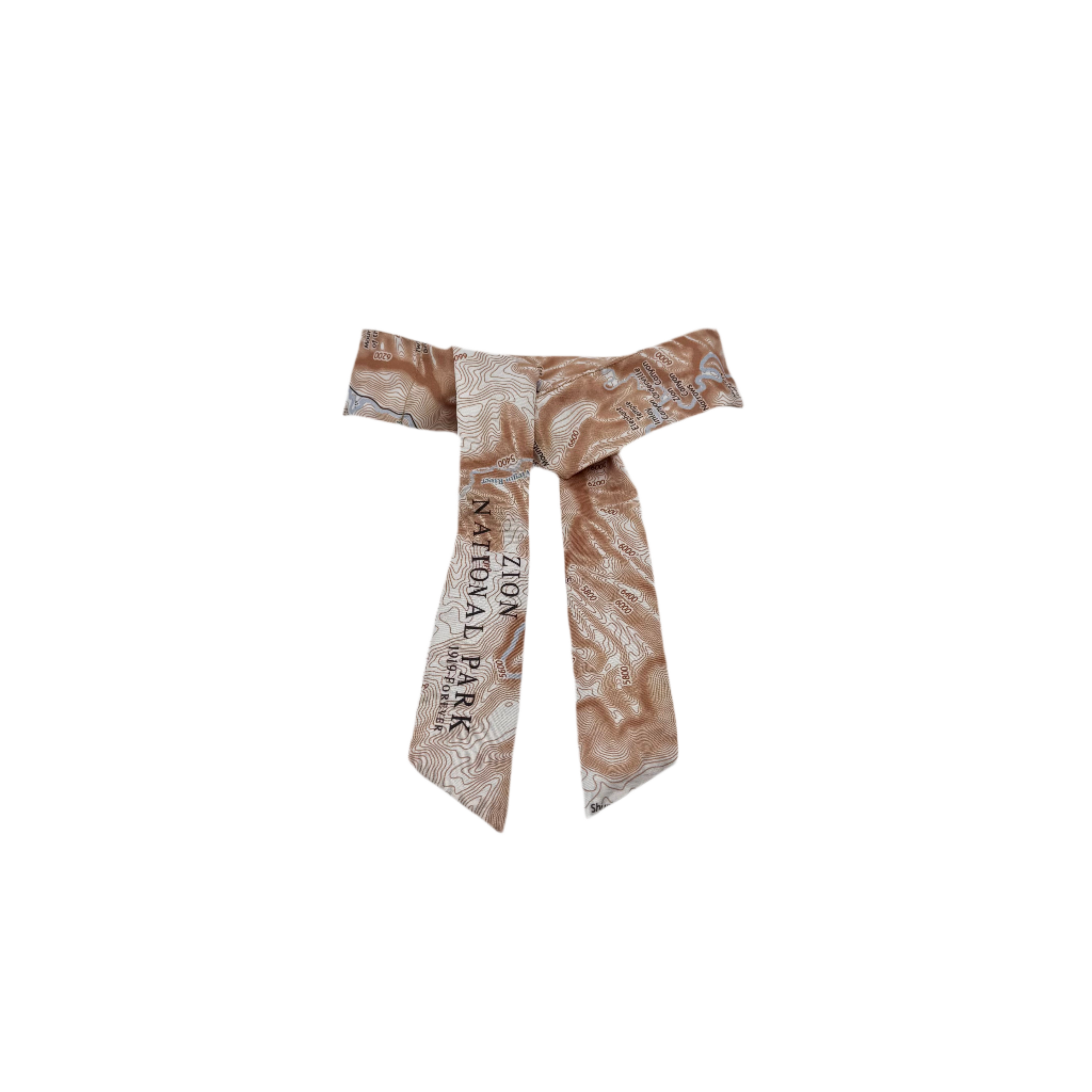Bandana Cooling Map - Zion Natl Park Forever Project
