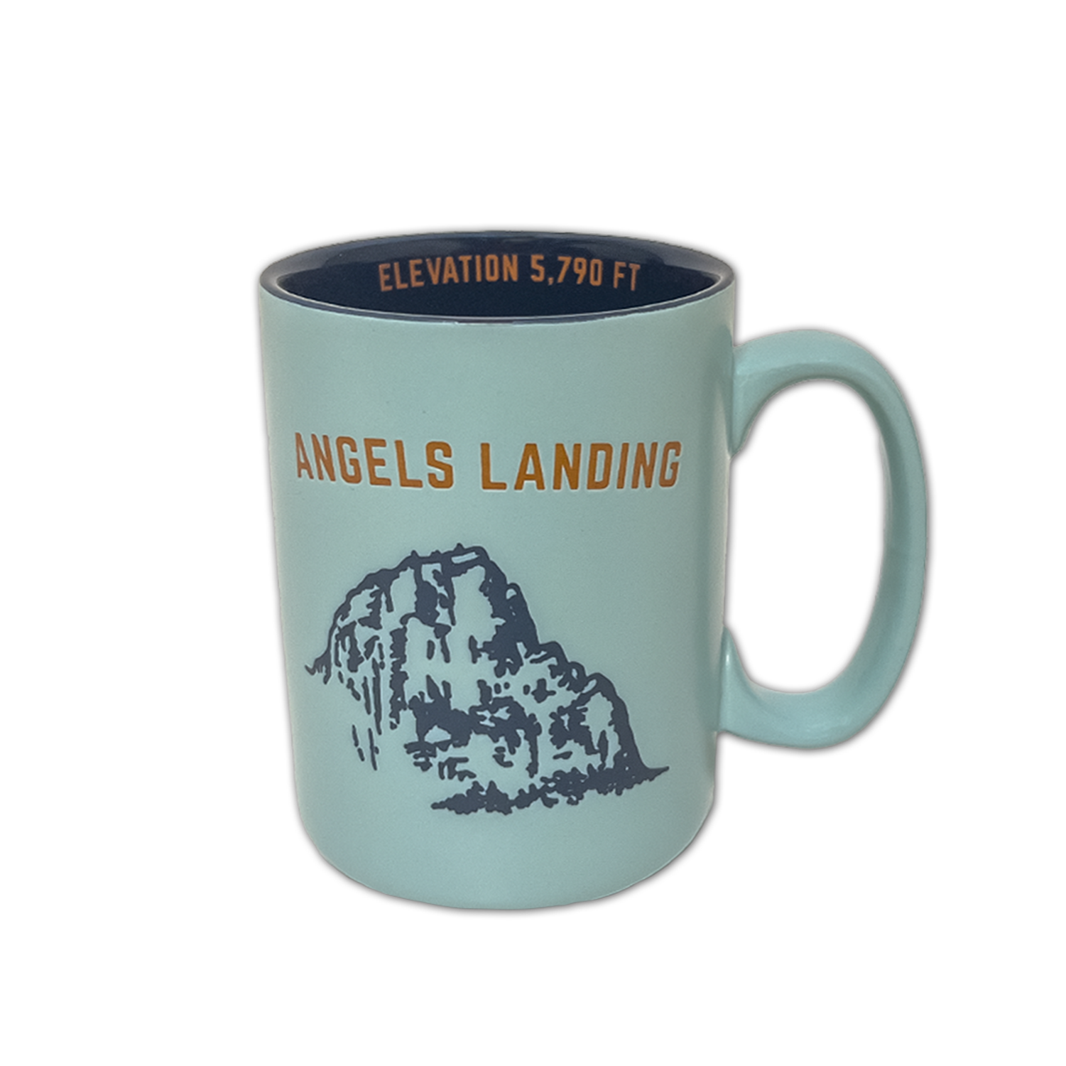 Mug - Etched Angels Landing - Zion Natl Park Forever Project