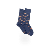 Conscious Step fox-themed socks featuring a playful fox design on soft, comfortable fabric for casual wear.