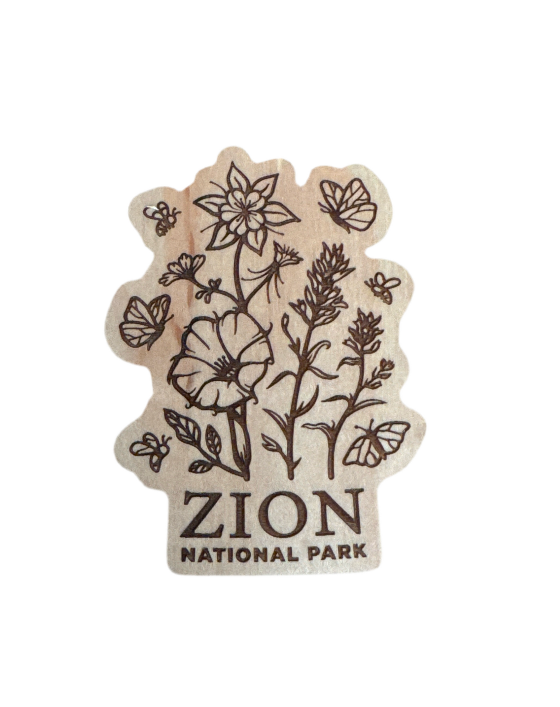 Magnet - Wood Pollinator Zion - Zion Natl Park Forever Project