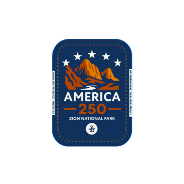 Colorful America 250 Sticker VA pack featuring vibrant patriotic designs and bold graphics for decorating or crafting.