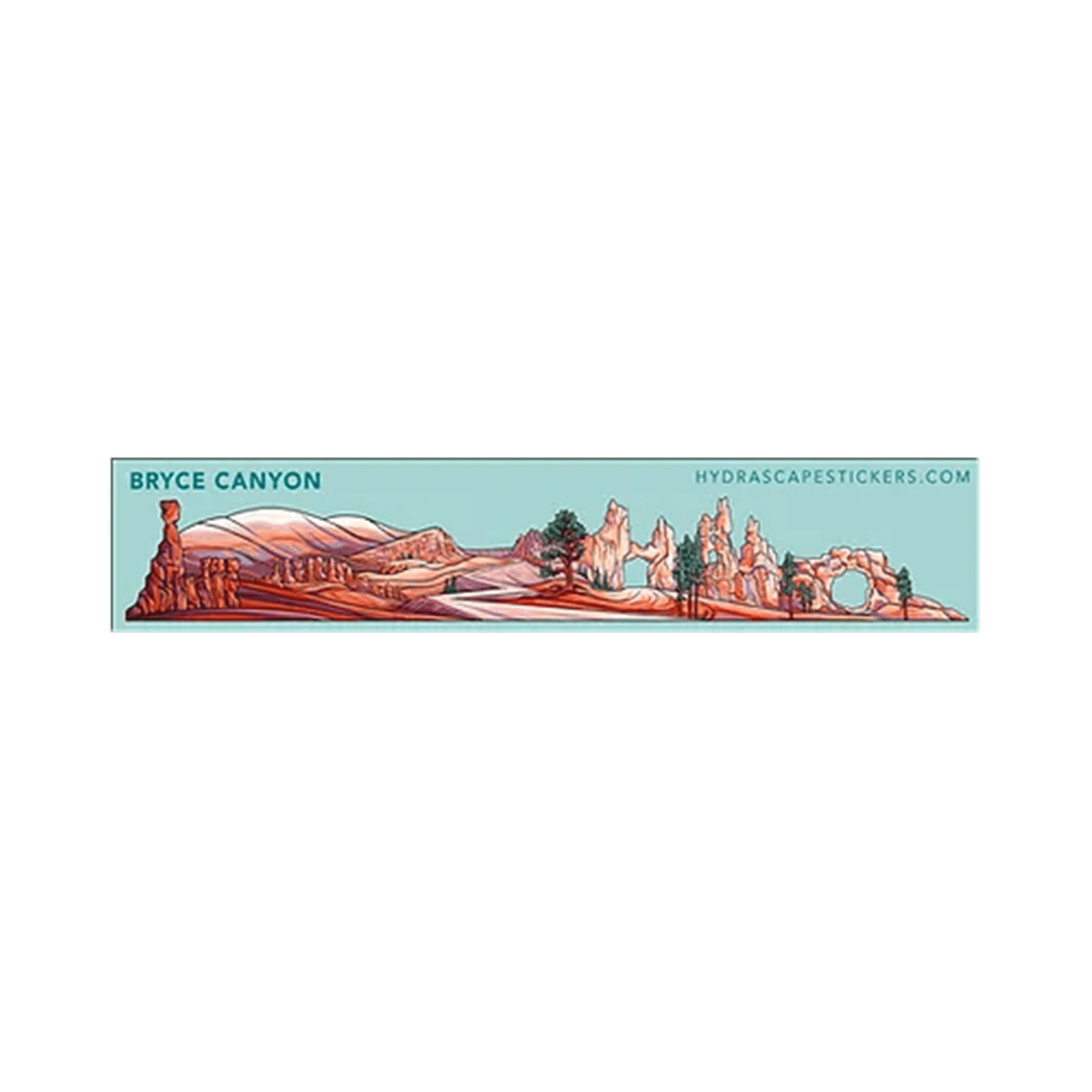 Sticker - Bryce Canyon Hydrascape Sm - Zion Natl Park Forever Project