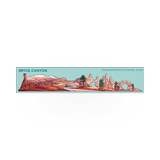 Small Hydrascape Bryce Canyon sticker featuring a vibrant mountain landscape design, ideal for water bottles or laptops.