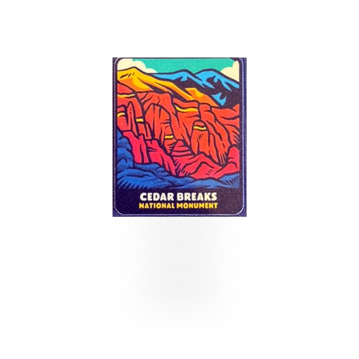 Color Punch CEBR 17233 VA sticker from Sticker Pack, featuring vibrant, bold design elements on a clear backing.