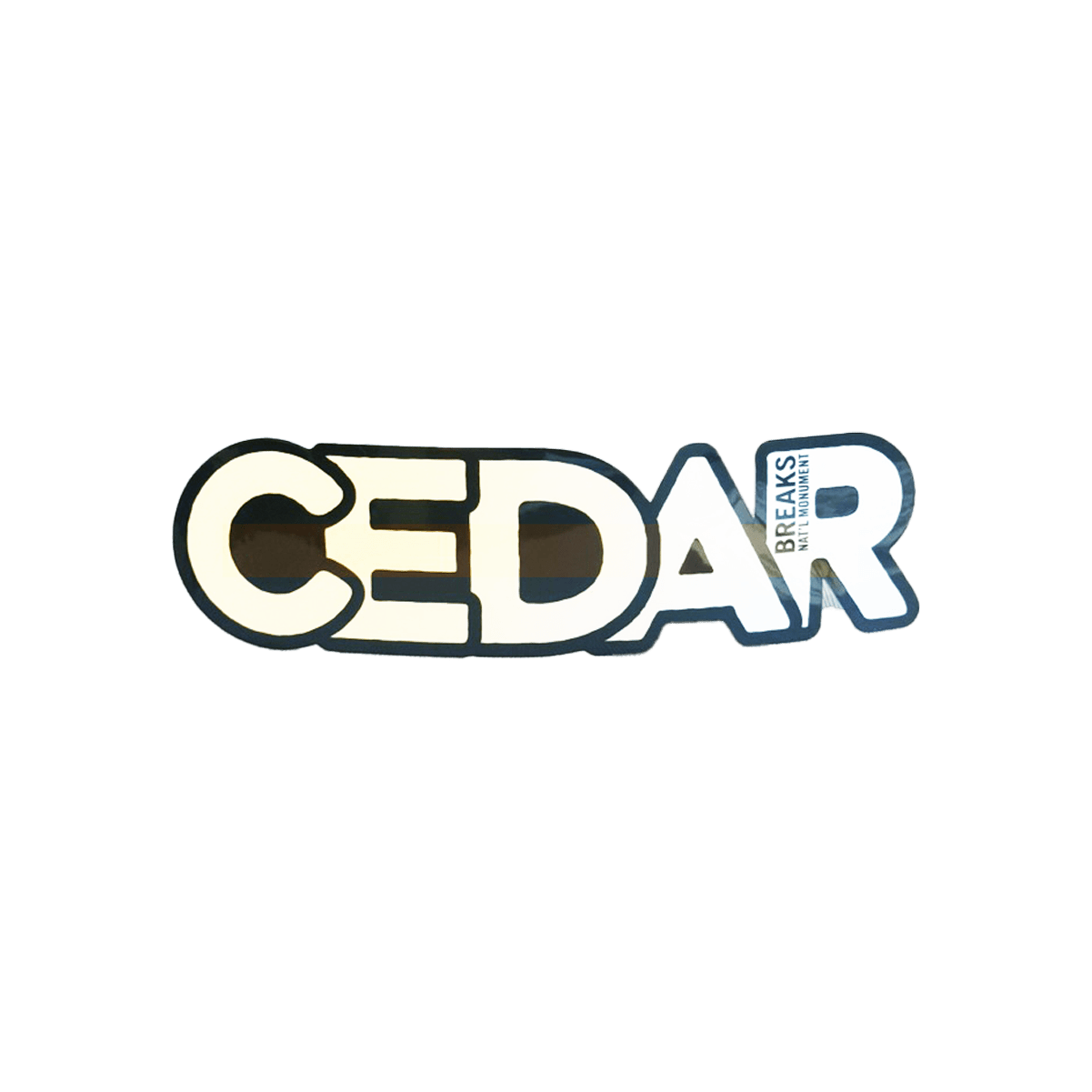 Sticker - Die Cut CEBR - Zion Natl Park Forever Project