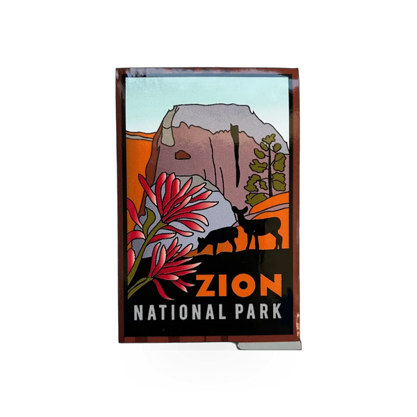 GWT Wildflower decal sticker by My Travel Stickers showing colorful wildflower design on a transparent background.