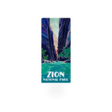 Blue impact photographics sticker titled "Narrows Blue," featuring a detailed design with the product code 95064 30-ZN436.