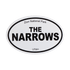 Sticker - Oval B&W - Narrows - 86004-OS - Zion Natl Park Forever Project
