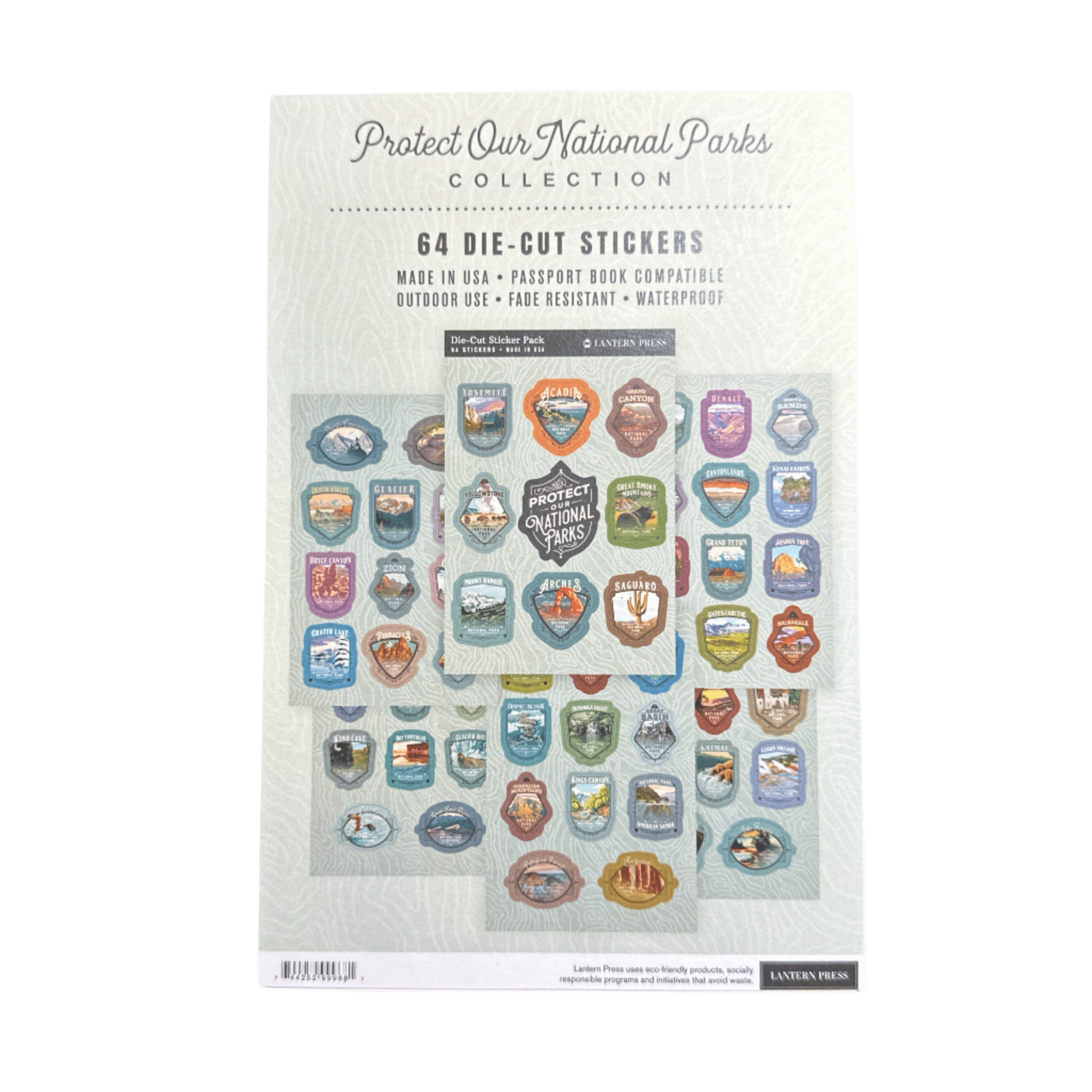 Sticker - Pack Natl Parks - Zion Natl Park Forever Project