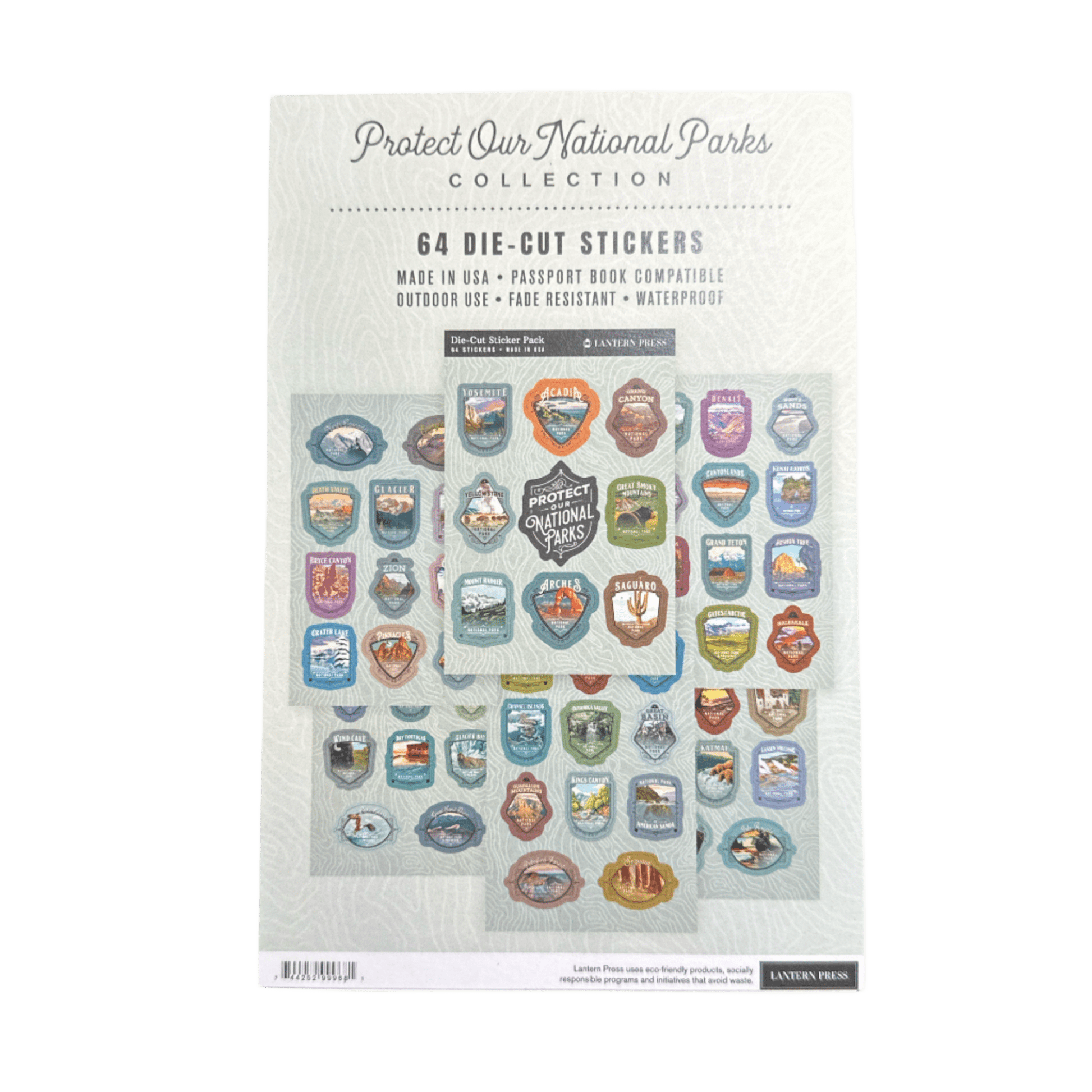 Sticker - Pack Natl Parks - Zion Natl Park Forever Project