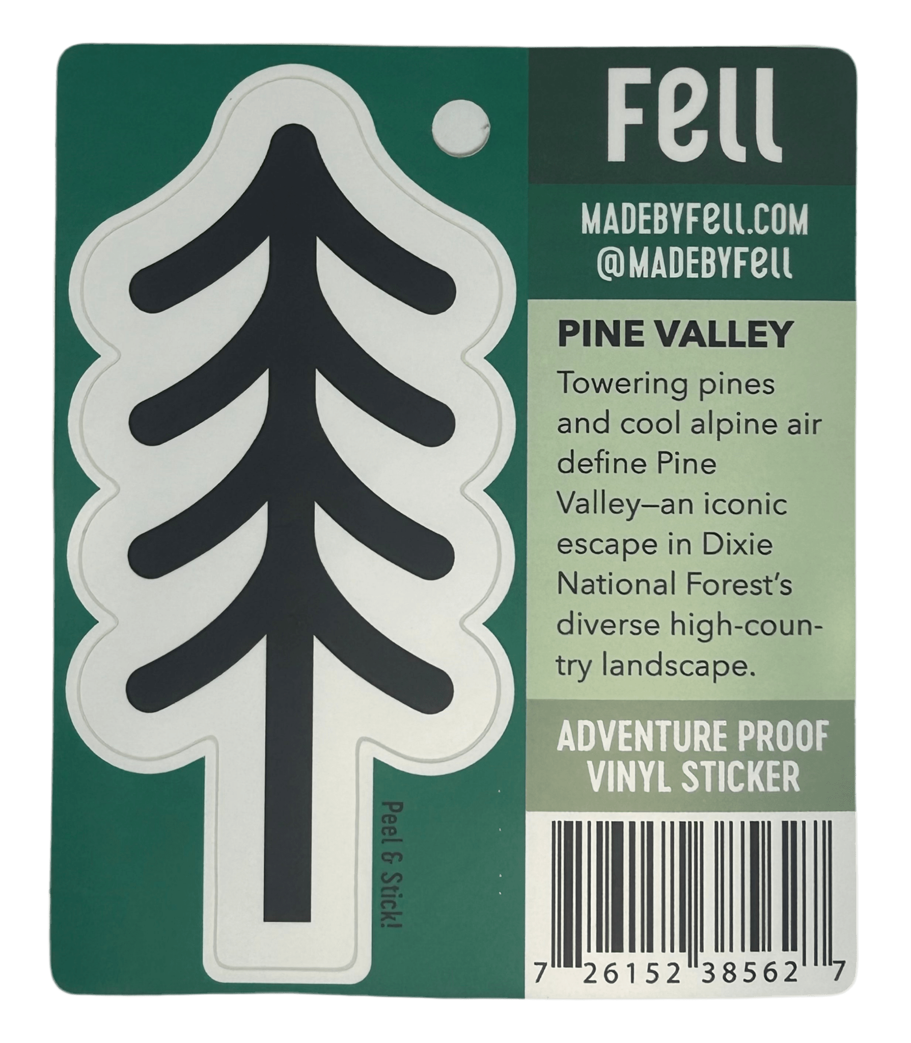 Sticker - Pine Valley Fell - Zion Natl Park Forever Project