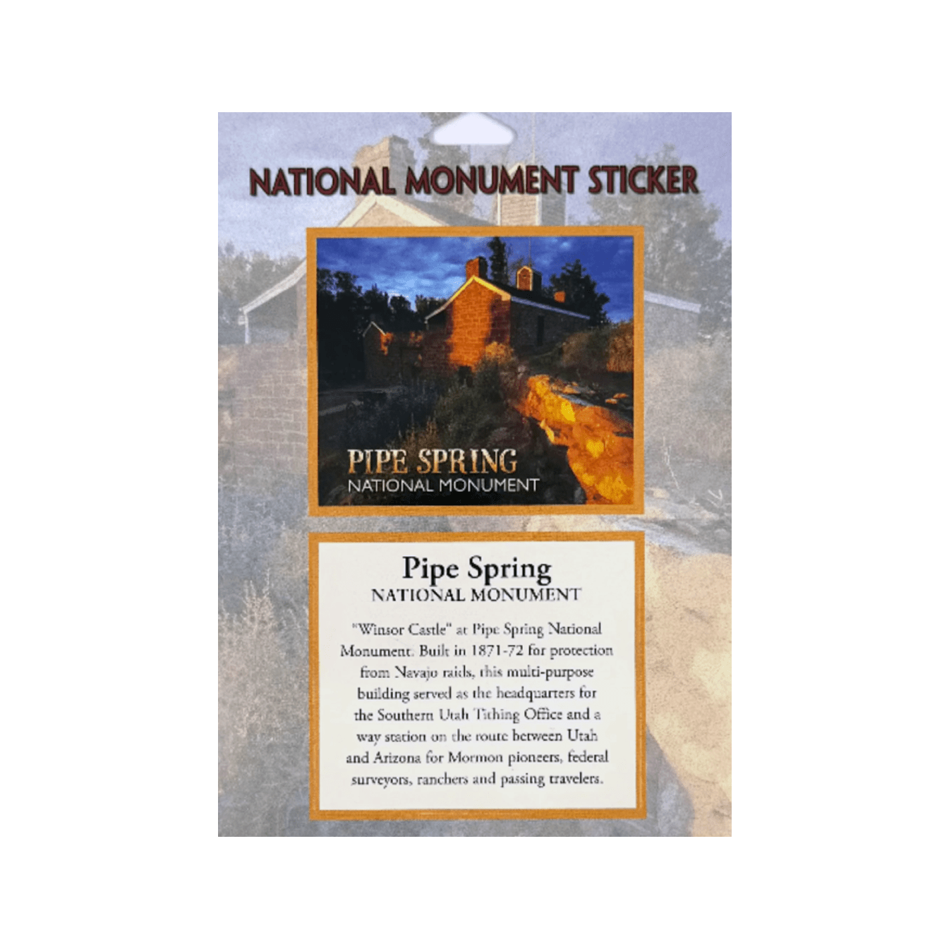 Sticker - PISP - 45892-ST - Zion Natl Park Forever Project