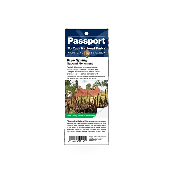 Eastern National PISP passport sticker featuring vibrant colors and detailed design, ideal for passport embellishment.