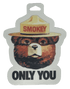 Sticker - Smokey Bear Head Only You - 92133-DCSM - Zion Natl Park Forever Project