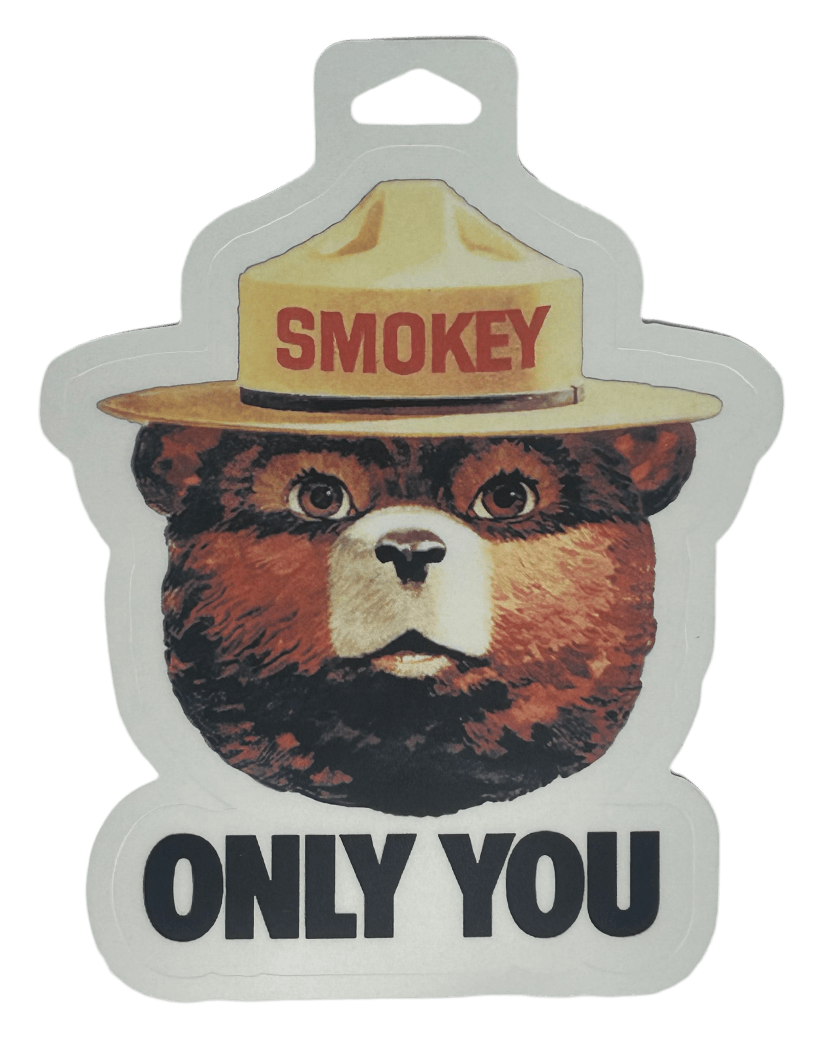 Sticker - Smokey Bear Head Only You - 92133-DCSM - Zion Natl Park Forever Project