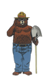 Sticker - Smokey Bear Standing - 47493-DCSPM - Zion Natl Park Forever Project