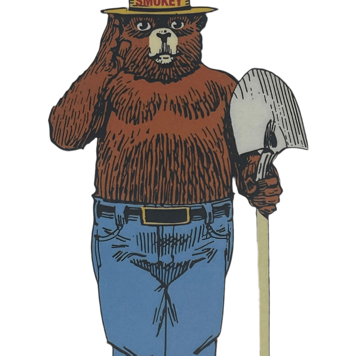Sticker - Smokey Bear Standing - 47493-DCSPM - Zion Natl Park Forever Project