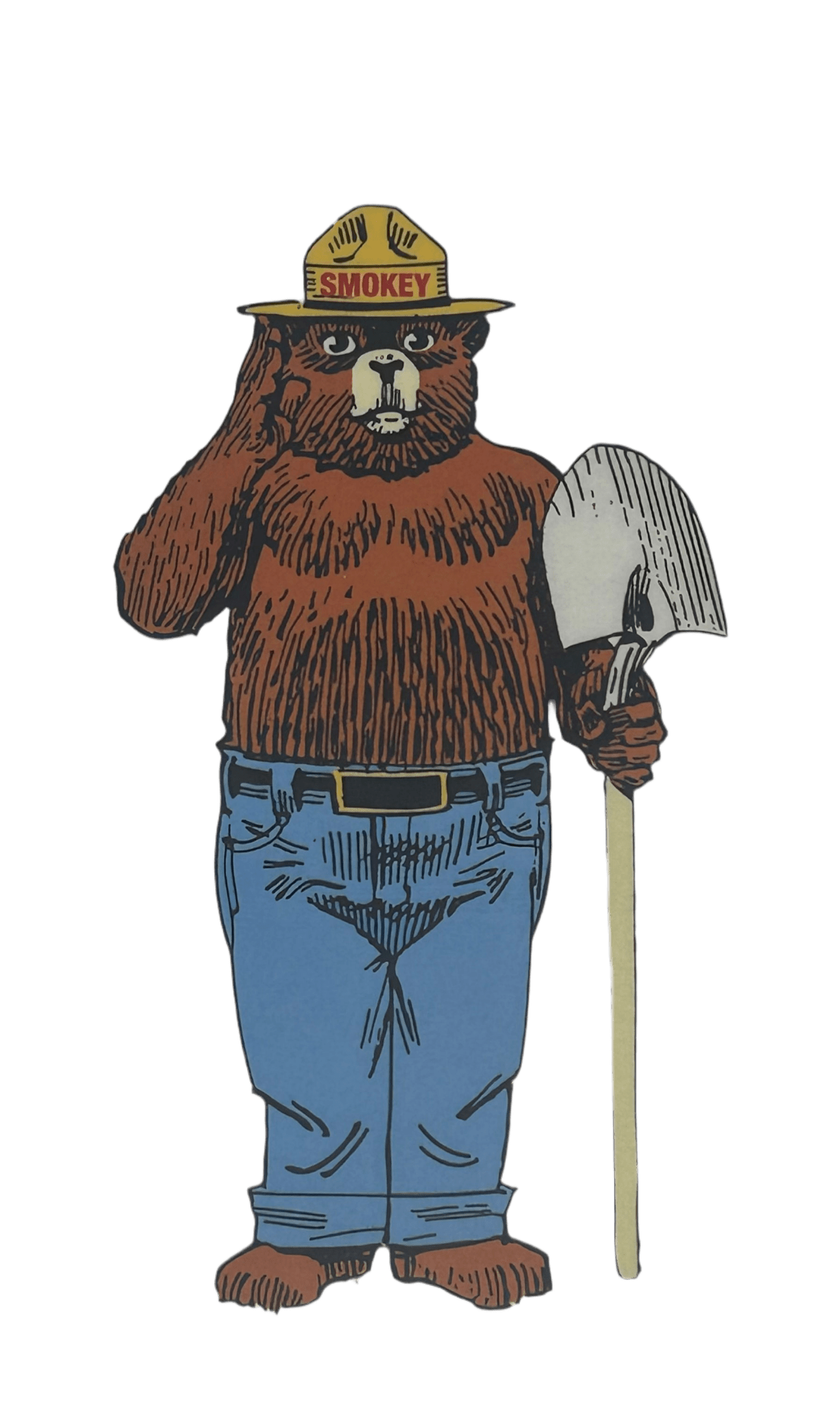 Sticker - Smokey Bear Standing - 47493-DCSPM - Zion Natl Park Forever Project