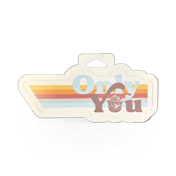 Impact Photographics Smokey Only You sticker featuring a sleek design with the words "Smokey Only You" in bold lettering.