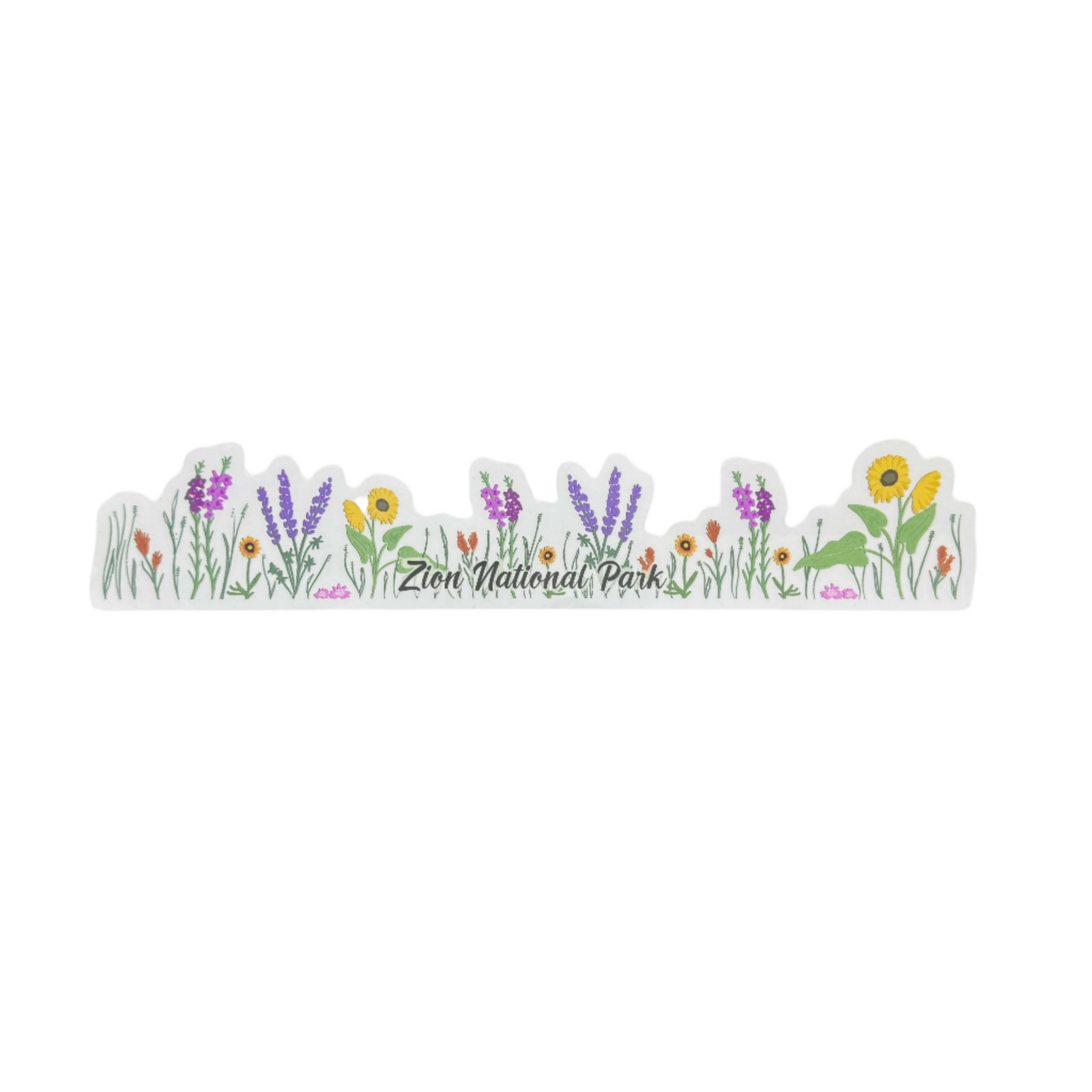 Sticker - Wildflowers Wrap - Zion Natl Park Forever Project