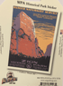Sticker - WPA - Zion Art - D - Zion Natl Park Forever Project