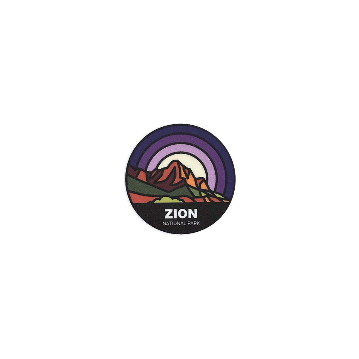 Sticker - Zion Bold Nature S17957 - Zion Natl Park Forever Project