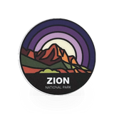Bold Zion Nature sticker from the Sticker Pack, featuring vibrant natural landscape design on a clear background.
