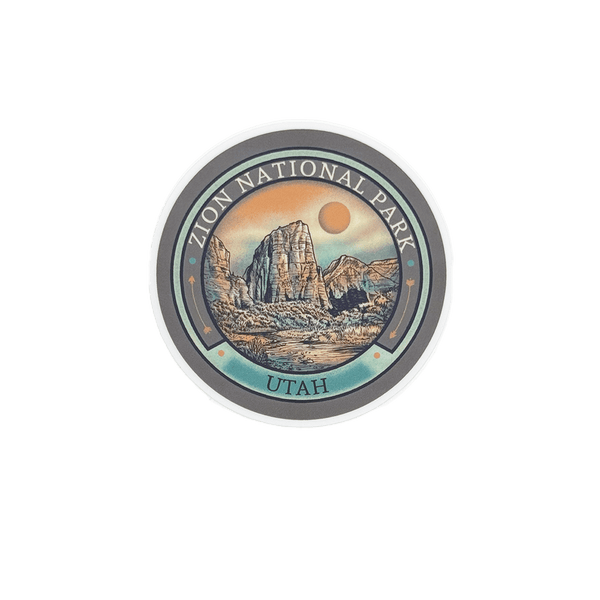 Sticker - Zion Destination - Zion Natl Park Forever Project