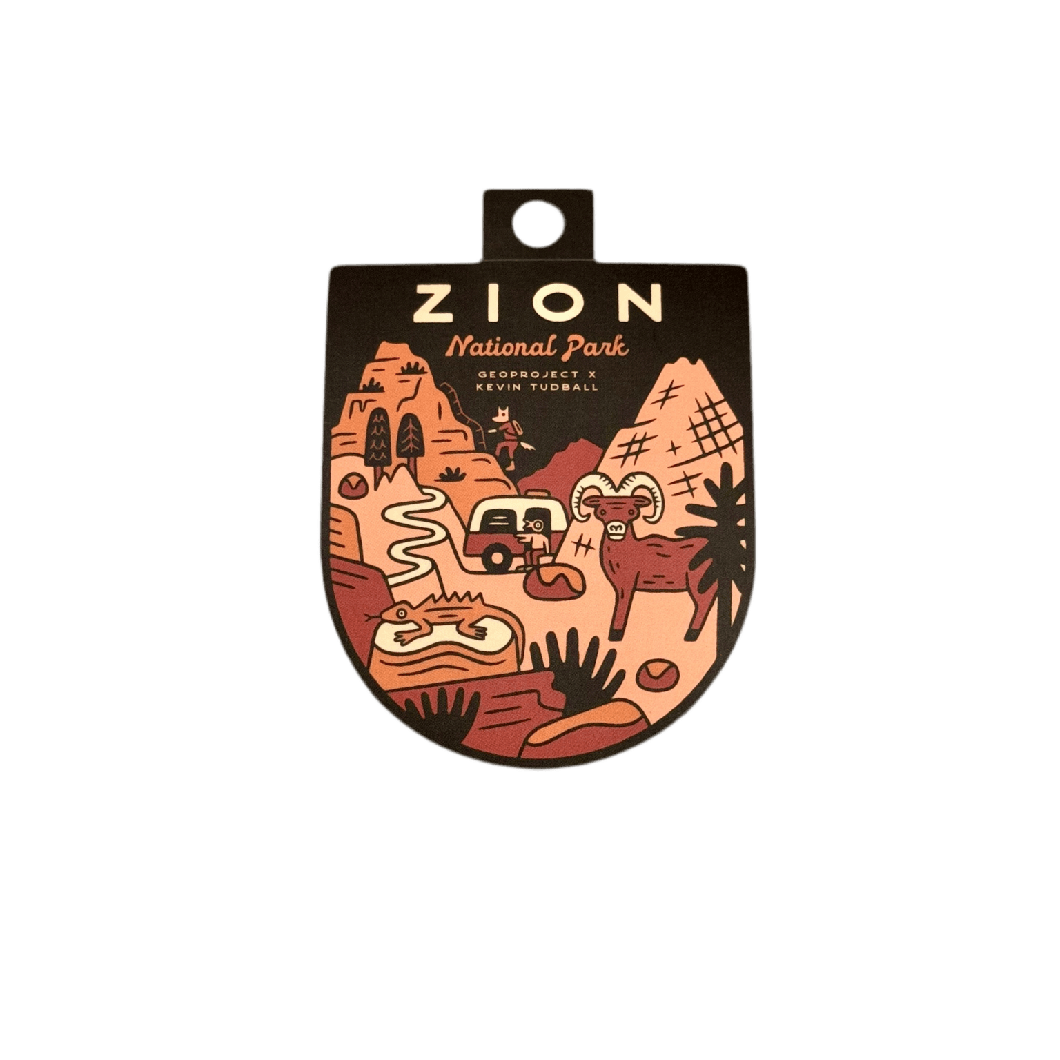 Sticker - Zion Geoproject - Zion Natl Park Forever Project