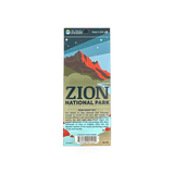 My Travel Stickers Zion National Park Dark Sky sticker featuring a night sky scene with stars and park logo