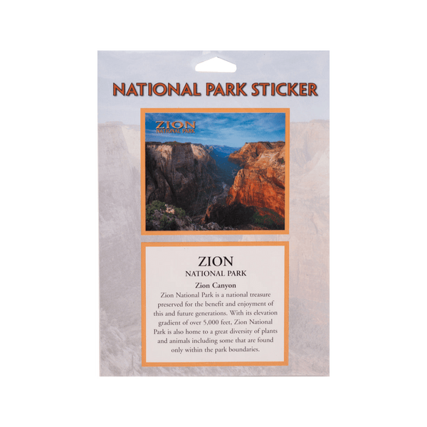 Sticker - Zion Overlook Passport - 45864-ST - Zion Natl Park Forever Project