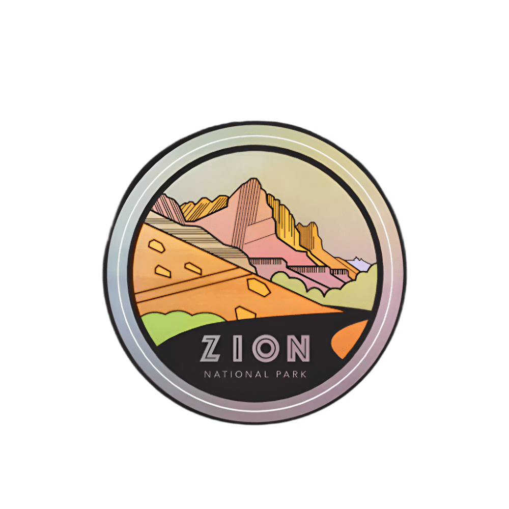 Sticker - Zion Reflections - Zion Natl Park Forever Project