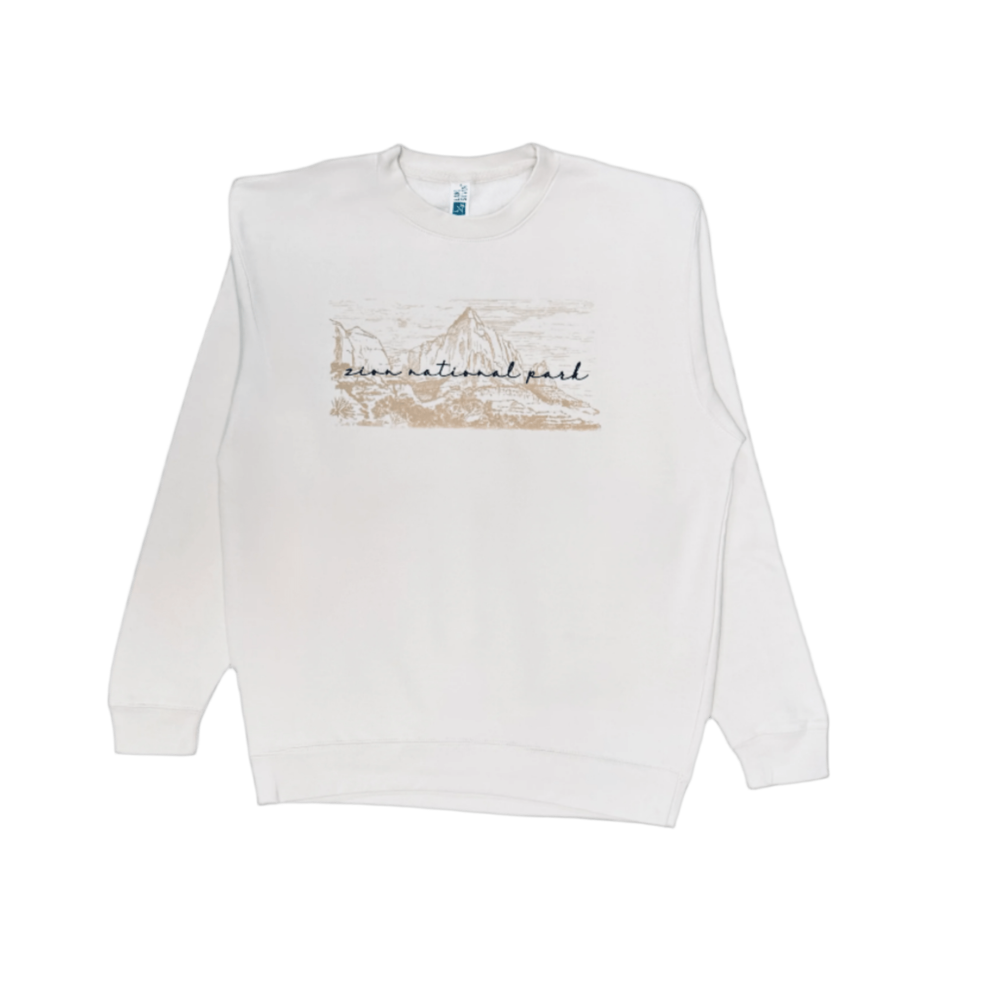 Sweatshirt - Zion Watchman Embroidery - Zion Natl Park Forever Project