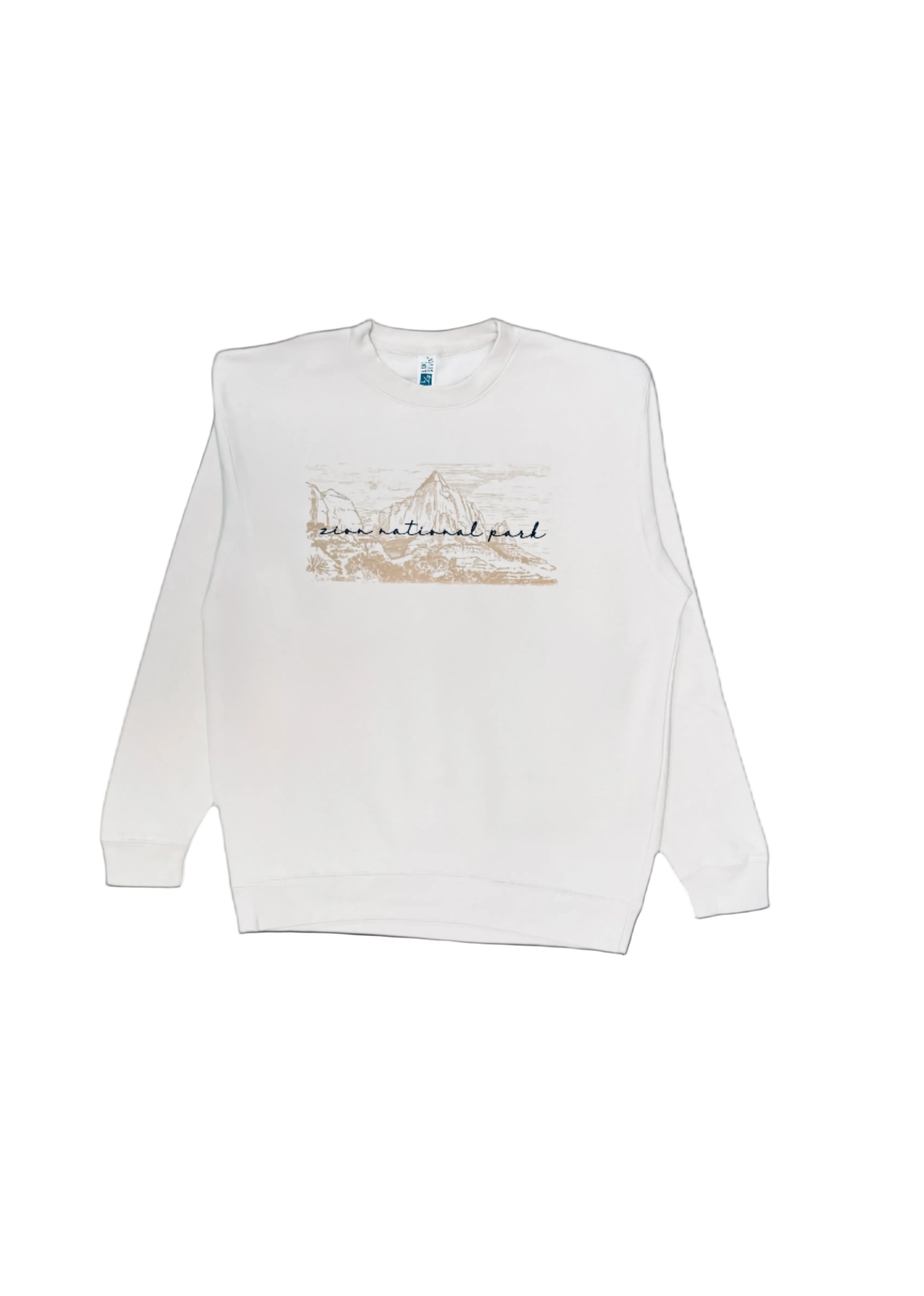 Keezer Sportswear Zion Watchman embroidered sweatshirt featuring detailed embroidery on the front, casual fit, and comfortable fabric.