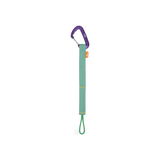 Trail Tether Clip by Stahr Outfitters in mint, a safety tool designed for secure attachment during outdoor activities.