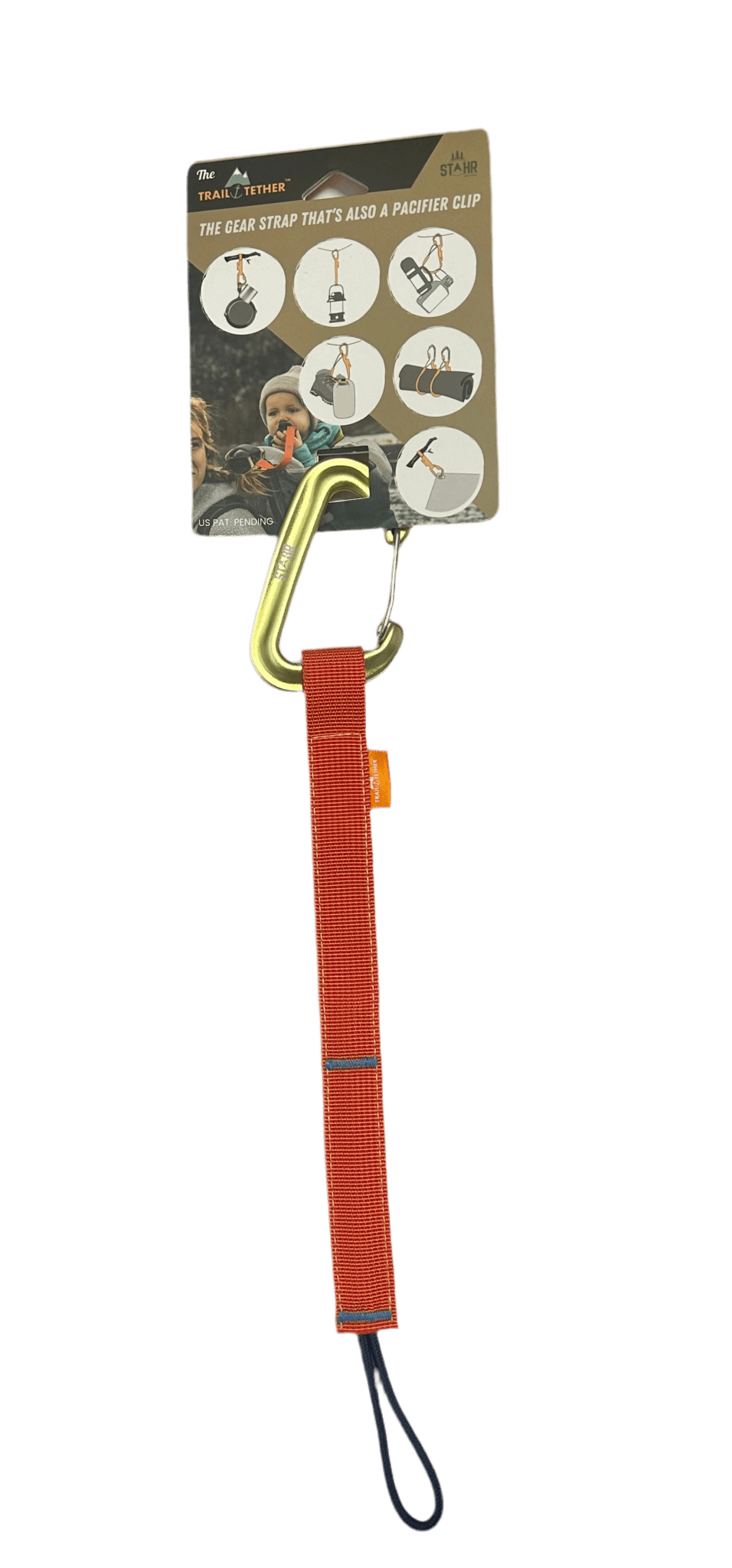 Tool - Trail Tether Clip - Red - Zion Natl Park Forever Project